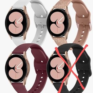 Elegant Smartwatch with Interchangeable Bands